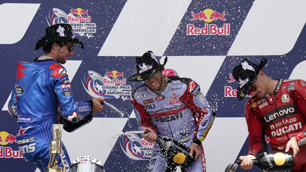 FOTO: Enea Bastianini Tercepat di MotoGP Amerika Serikat