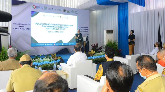 Program desa devisa memungkinkan perajin gula semut di Purbalingga ekspor langsung tanpa perantara. (Foto: Liputan6.com/Kominfo Purbalingga)