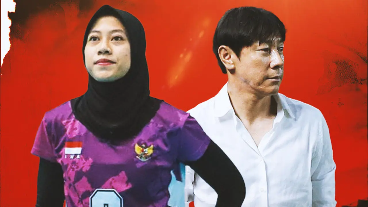 Ilustrasi - Megawati Hangestri dan Shin Tae-yong