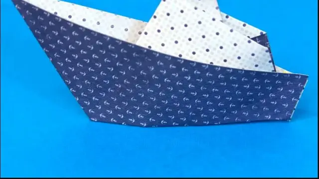 Cara Membuat Kapal dari Kertas.
