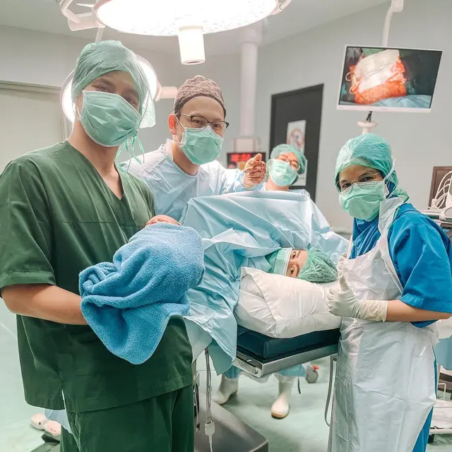 Istri Carlo Milk melahirkan anak kedua (Foto: Instagram/@carlomilk)