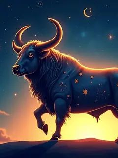 logo ramalan zodiak taurus (sumber: AI generated)