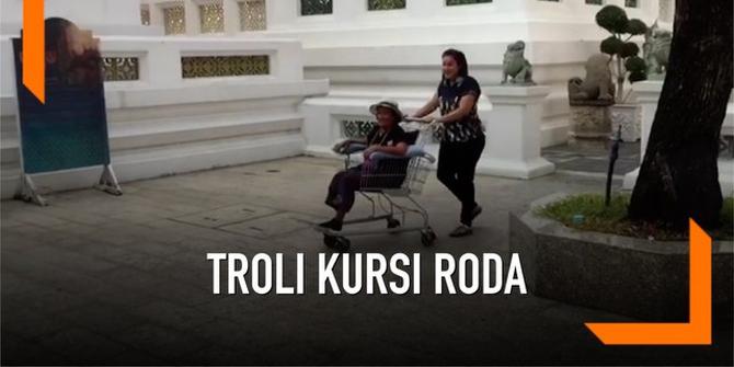 VIDEO: Remaja Thailand Ciptakan Kursi Roda dari Troli Belanja