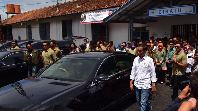 Jokowi Buka Kembali Sejumlah Stasiun KA yang Sempat 