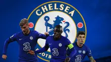Chelsea - Timo Werner, Christian Pulisic, N'golo Kante (Bola.com/Adreanus Titus)