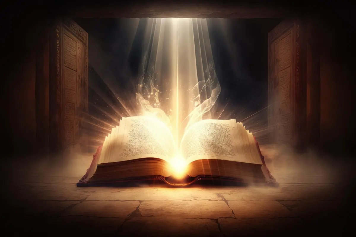 Ilustrasi kitab Allah Swt.