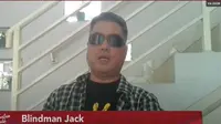 Blindman Jack dalam Dialog Produktif Kabar Kamis: Vaksinasi Inklusif untuk Disabilitas (Tangkapan Layar Youtube FMB9ID_IKP)