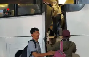 Perkuat Barisan Demo di DPR, Massa AMPB Diberangkatkan dari Pati