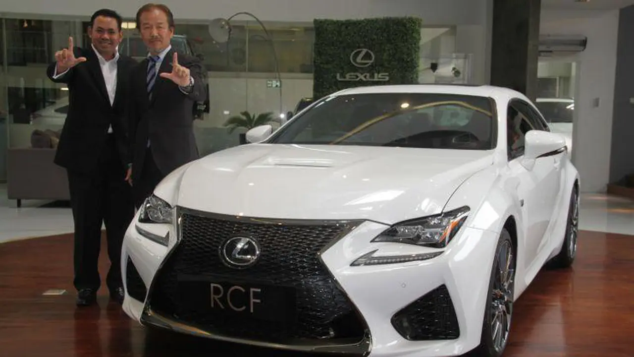 Kasta Tertinggi Lexus RC F Siap Bidik Orang Berduit Indonesia