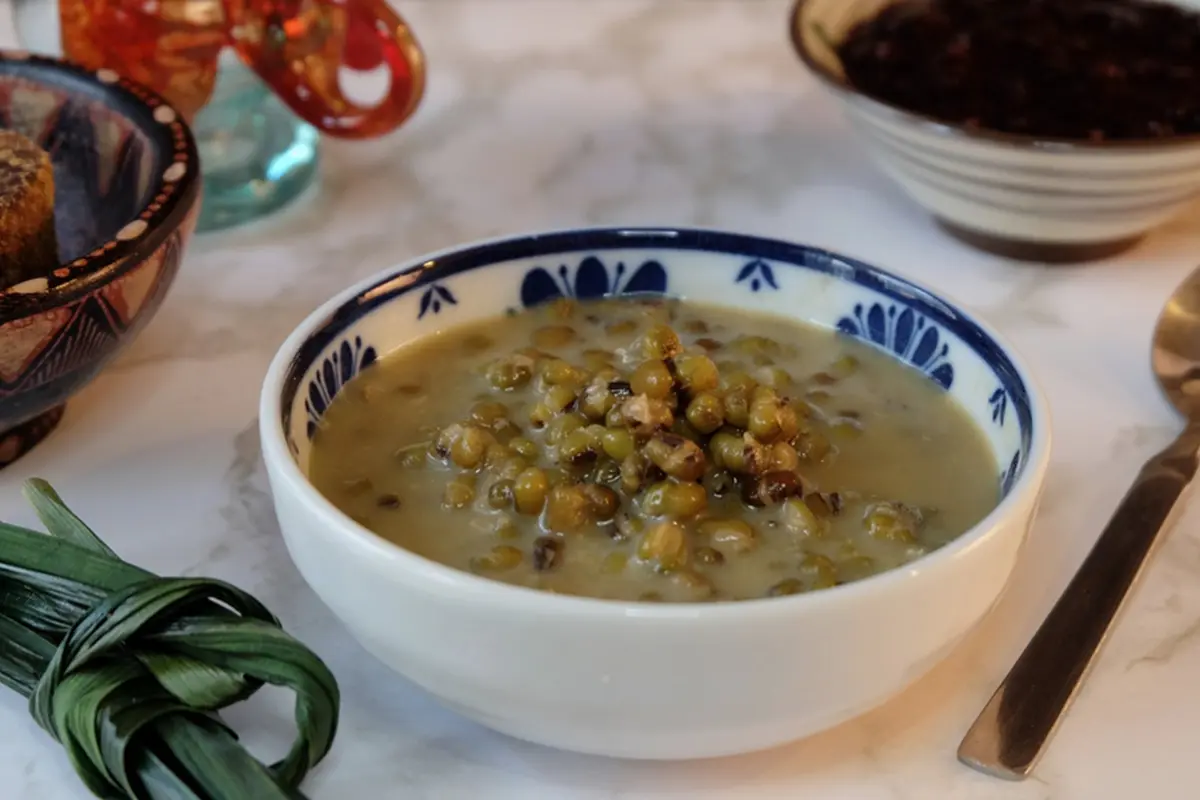 bubur kacang hijau kental