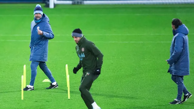 Foto: Lupakan 5 Kekalahan Beruntun, Latihan Manchester City Jelang Laga Liga Champions Penuh Canda Tawa