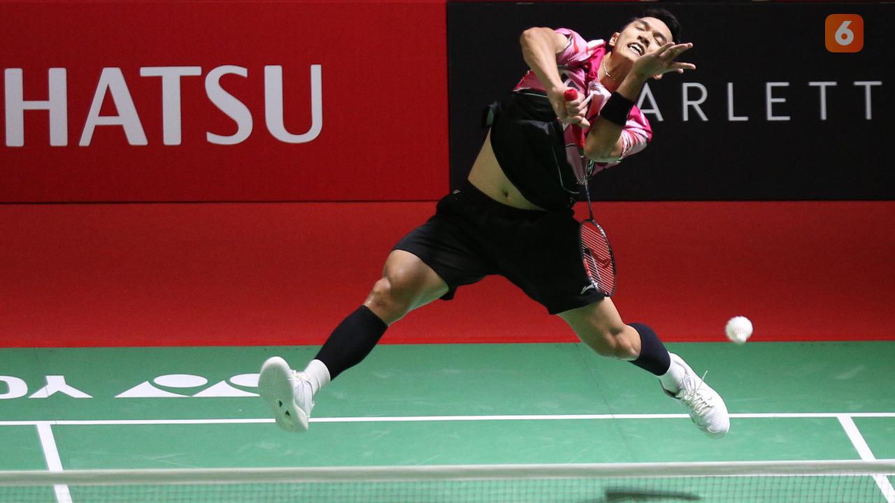 Foto: Perempat Final Indonesia Masters 2023 Dibuka dengan Drama Kemenangan Jonatan Christie dan Kekalahan Bagas/Fikri