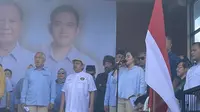 Calon presiden (capres) nomor urut dua, Prabowo Subianto hadiri Konsolidasi Tokoh Agama Masyarakat (Togamas) di Tasikmalaya, Jawa Barat pada Sabtu, (2/12/2023) siang.
