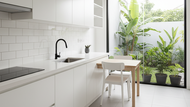 Diseño de cocina funcional 2x3