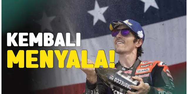 VIDEO: Momen Maverick Vinales Kembali Raih Podium di MotoGP Amerika Serikat 2024