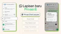 Cara Mengunci Chat WA Tanpa Sidik Jari, Simpel dan Aman