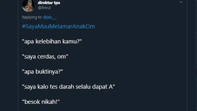7 Modal Nekat Netizen saat Lamar Anak Orang Ini Bikin Tepuk Jidat