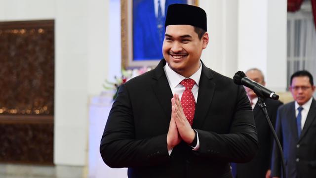 Foto: Ario Bimo Nandito Ariotedjo Resmi Dilantik Jadi Menpora Menggantikan Zainudin Amali