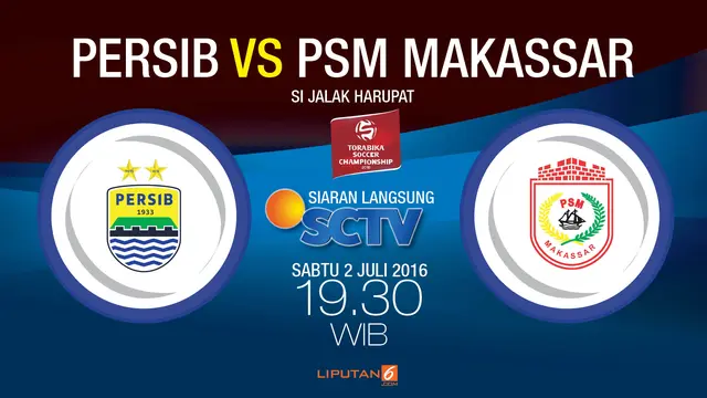 Prediksi Persib vs PSM Makassar (Liputan6.com)