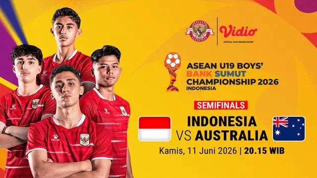 Indonesia vs Australia - Semifinal AFF U19 2026