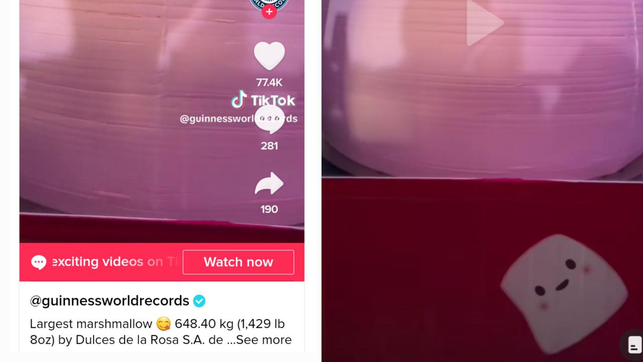 Marshmallow ini memiliki berat lebih dari satu piano besar