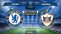 Liga Champions 2017 Chelsea Vs Qarabag (Bola.com/Adreanus Titus)
