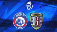 BRI Liga 1 - Arema FC Vs Bali United (Bola.com/Adreanus Titus)