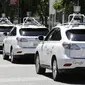 Mobil tanpa pengendara dari Google. (gazettereview.com)