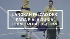 Video kegagalan tim futsal Brasil pada Piala Dunia 2016 setelah dikalahkn tim futsal Iran.