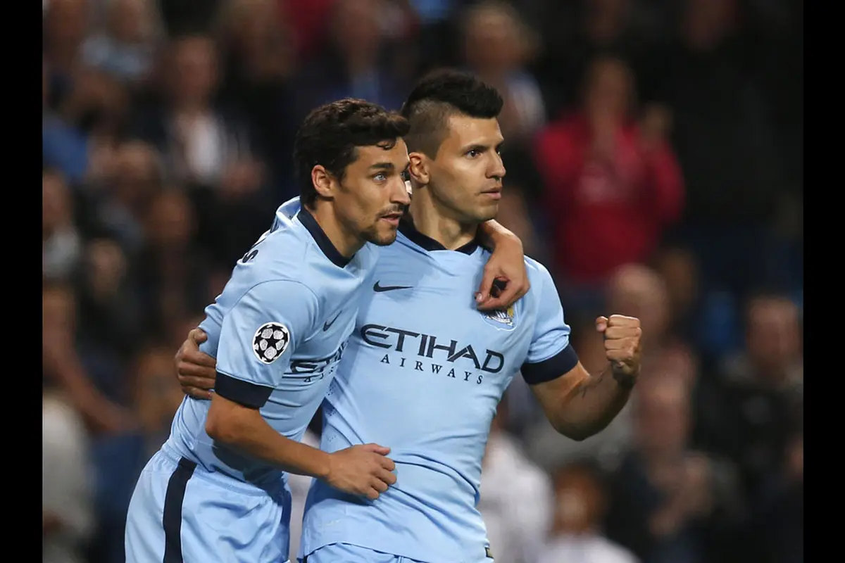 Ketat, Laga Manchester City Kontra AS Roma Berakhir Imbang