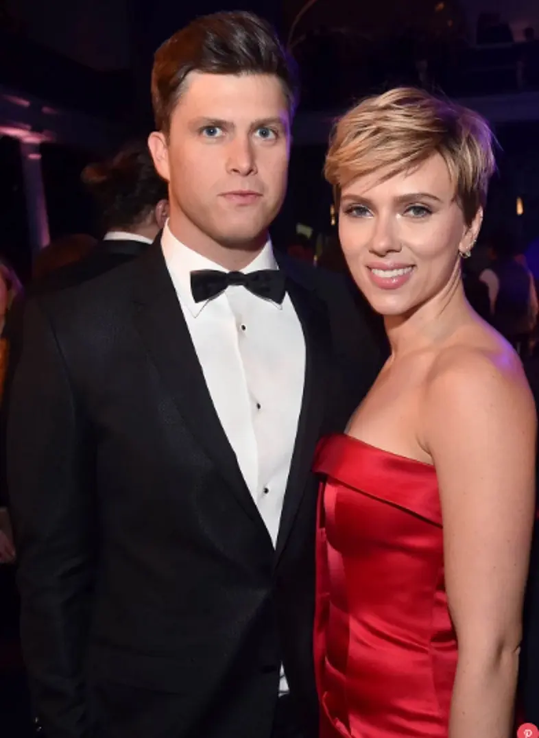 Scarlett Johansson dabn Colin Jost (People.com)