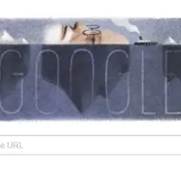 Google Doodle yang diperuntukkan bagi Sigmund Freud, Jumat (6/5). (Google)
