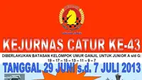 Pitra Andika Juara Kategori Terbuka Kejurnas Catur 2013
