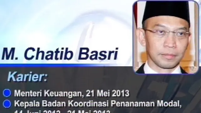 Profil Chatib Basri si Menkeu Baru yang Dilantik SBY Hari Ini