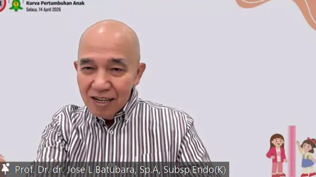 Dokter spesialis anak konsultan endokrinologi, Profesor dokter Jose R.L. Batubara, Sp.A, Subsp.Endo(K), Ph.D