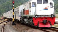 Kereta Api Joglosemarkerto, penghubung kota-kota di Jawa Tengah sisi selatan dan utara hingga Yogyakarta. (Foto: Liputan6.com/KAI Daop 5 PWT/Muhamad Ridlo).