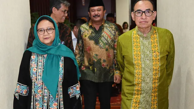 Menteri Luar Negeri Republik Indonesia, Retno Marsudi selenggarakan acara buka puasa bersama (Pejambon Ifthar) di Ruang Nusantara, Kementerian Luar Negeri (Kemlu.go.id)