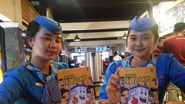 Menyambut Si Loko Komik Pertama Kereta Api Asli Indonesia Regional