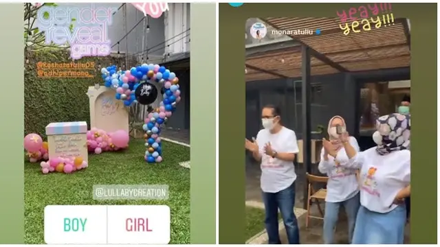 6 Momen Kesha Ratuliu dan Adhi Permana Ungkap Jenis Kelamin Anak Pertama
