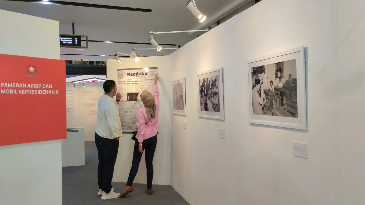 Pameran arsip dan mobil kepresidenan RIdi Sarinah