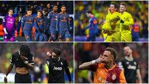 Dua raksasa Liga Italia kompak menelan kekalahan dalam leg pertama play-off 16 besar Liga Champions. Kekalahan tersebut membuat situasi Juventus dan Inter Milan kian sulit untuk melaju ke fase selanjutnya.