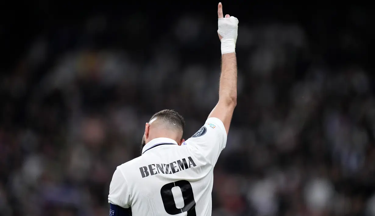 Hingga pertandingan berakhir, skor 1-0 untuk Real Madrid tetap bertahan. (AP Photo/Bernat Armangue)