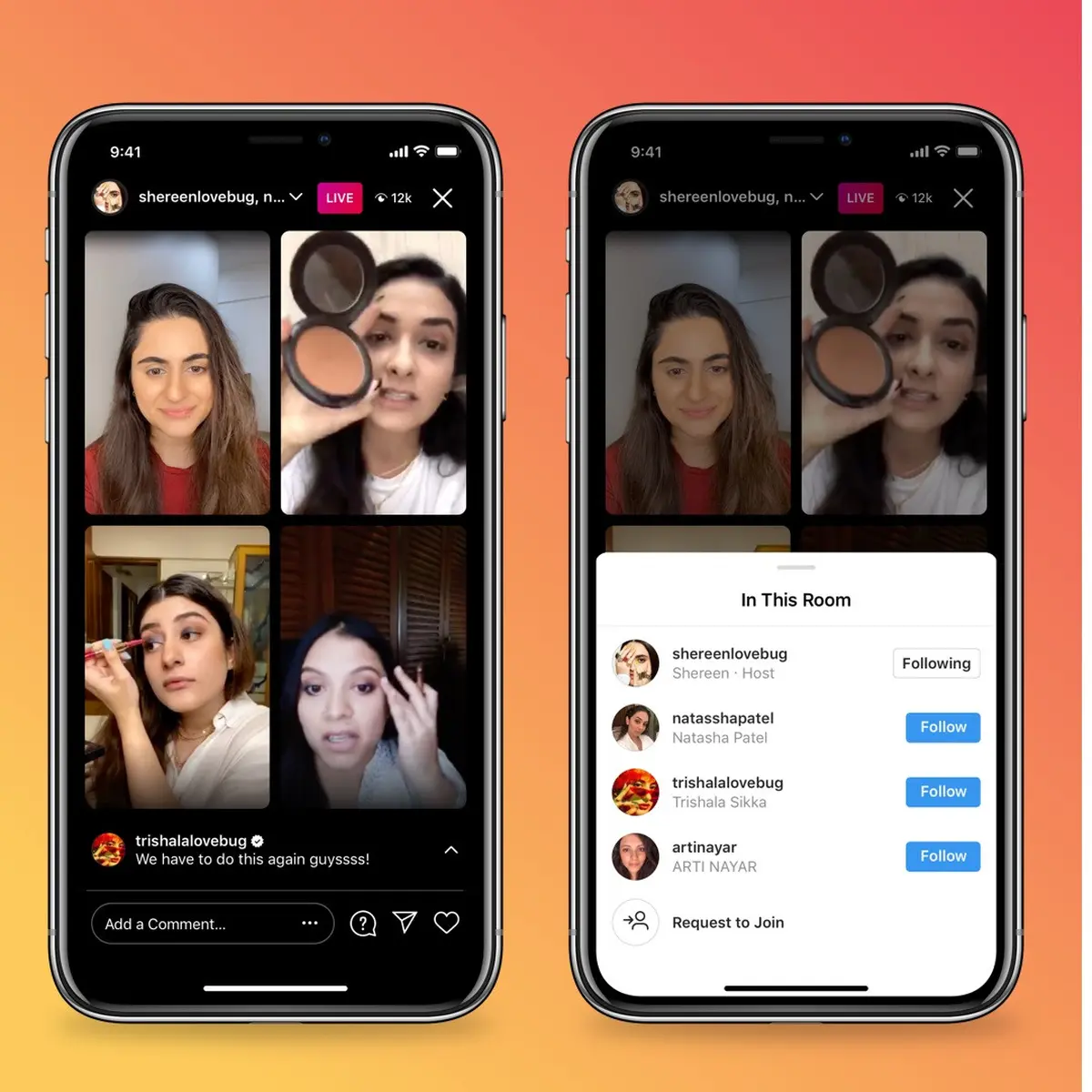 Instagram Rilis Fitur Live Rooms, Pengguna Bisa Siaran IG Live hingga 4  Orang - Tekno Liputan6.com