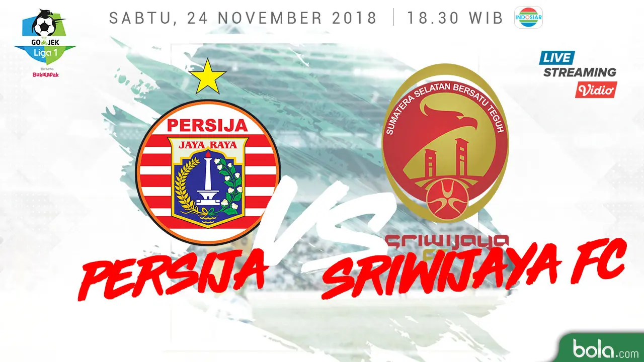 Persija Jakarta Vs Sriwijaya FC