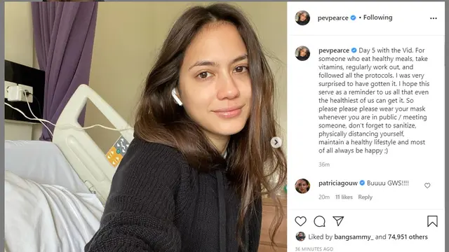 Pevita Pearce, Pevita Pearce Positif COVID-19, Corona, COVID-19, Corona COVID-19, Virus Corona