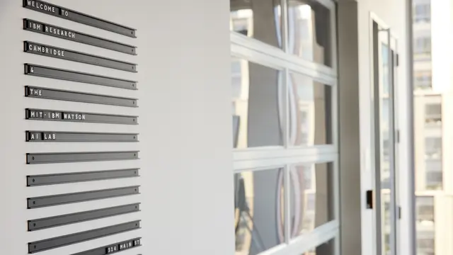 MIT-IBM Watson AI Lab, Boston, AS. (Supplied by IBM-MIT)
