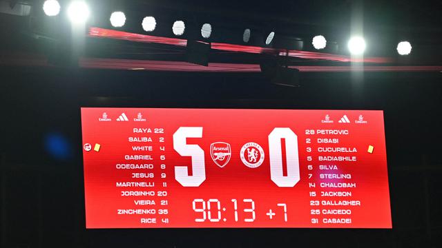 Foto: Tanpa Ampun, Arsenal Hajar Chelsea Hingga Babak Belur di Liga Inggris