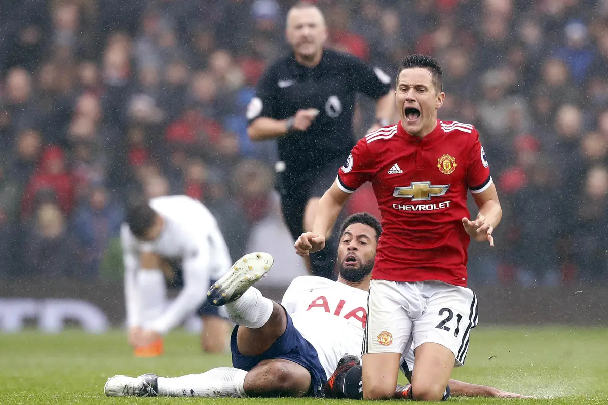 FOTO: Anthony Martial Antar MU Bungkam Tottenham