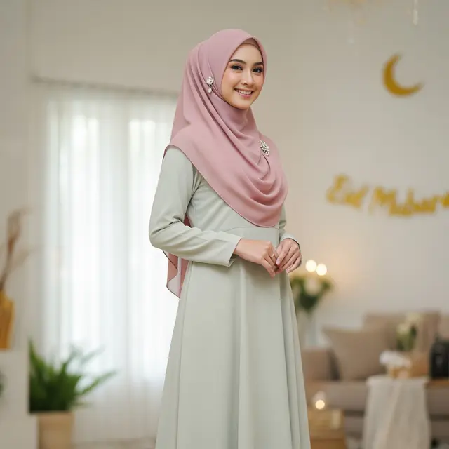 Gamis Lebaran 2026, Palet Warna Favorit dan Rekomendasi Model Stylish Hari Raya