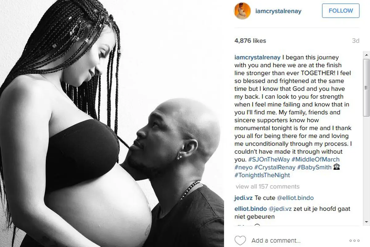 Ne-Yo dan Crystal Renay